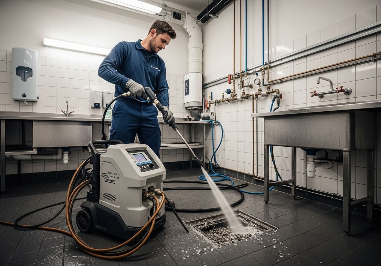 Professional Drain Cleaning in Schwertner