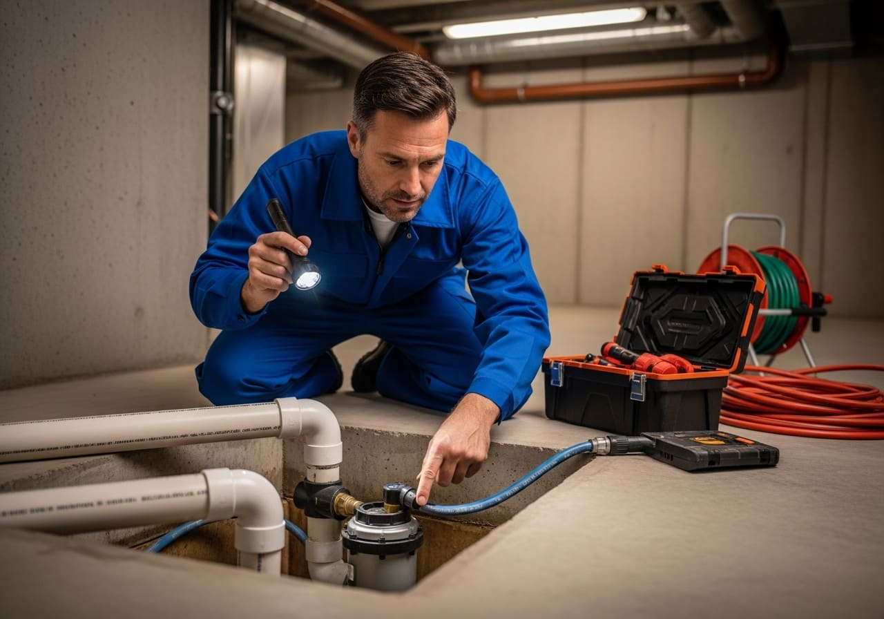 Sump Pump Installation & Repair in Schwertner