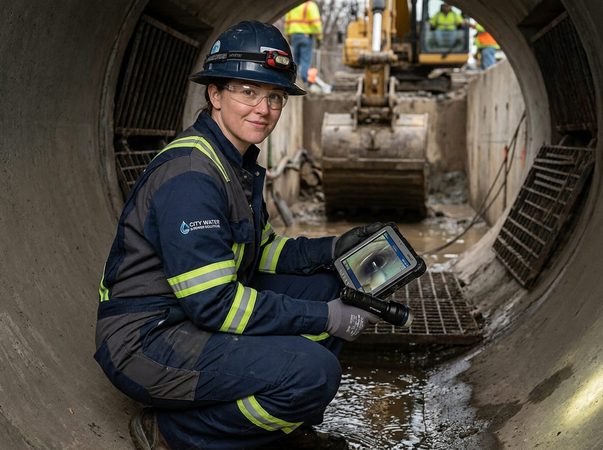 Sewer Line Inspection & Replacement in Schwertner